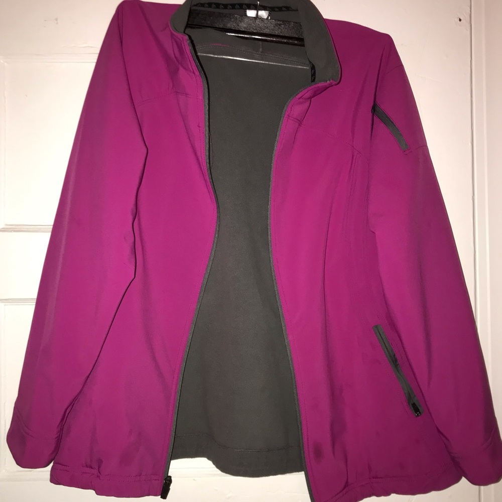 Pink athletic coat